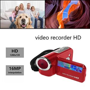 HD Digital Camera, 16 Million Megapixel Difference Digital Camera Student Gift Camera Entry-Level Camera 2.0 Inch TFT LCD Perfect for Beginner Gift