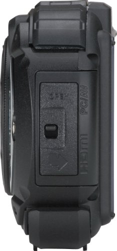 Pentax Optio WG-1 Adventure Series 14 MP Waterproof Digital Camera with 5x Wide-Angle Optical Zoom (Black)