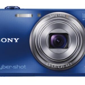 Sony Cyber-shot DSC-WX150 18.2 MP Exmor R CMOS Digital Camera with 10x Optical Zoom and 3.0-inch LCD (Blue) (2012 Model)