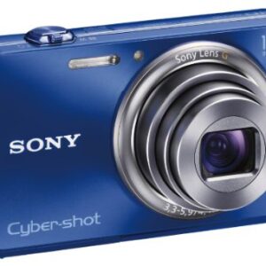 Sony Cyber-shot DSC-WX150 18.2 MP Exmor R CMOS Digital Camera with 10x Optical Zoom and 3.0-inch LCD (Blue) (2012 Model)