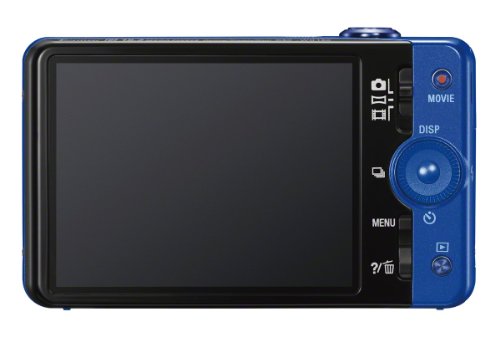 Sony Cyber-shot DSC-WX150 18.2 MP Exmor R CMOS Digital Camera with 10x Optical Zoom and 3.0-inch LCD (Blue) (2012 Model)