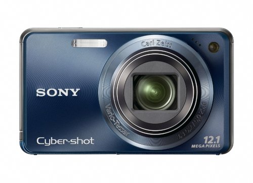 Sony Cyber-shot DSC-W290 12 MP Digital Camera with 5x Optical Zoom and Super Steady Shot Image Stabilization (Dark Blue) (OLD MODEL)