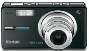 kodak easyshare v603 6.1 mp digital camera with 3xoptical zoom (black)