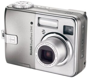 kodak easyshare c340 5 mp digital camera with 3xoptical zoom (old model)