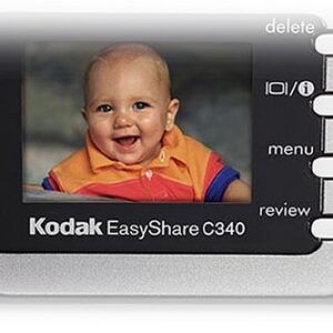 Kodak Easyshare C340 5 MP Digital Camera with 3xOptical Zoom (OLD MODEL)