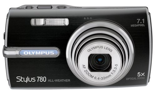 Olympus Stylus 780 7.1MP Digital Camera with Dual Image Stabilized 5x Optical Zoom (Black)