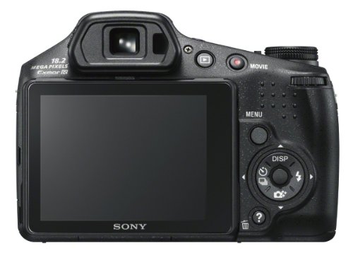 Sony Cyber-shot DSC-HX200V 18.2 MP Exmor R CMOS Digital Camera with 30x Optical Zoom and 3.0-inch LCD (Black) (2012 Model)