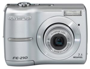 olympus stylus fe-210 7mp digital camera with digital image stabilized 3x optical zoom