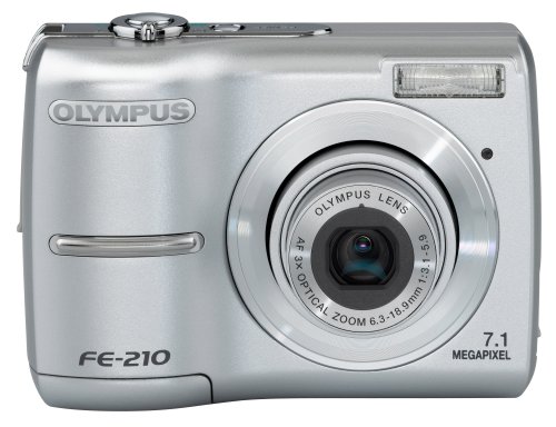 Olympus Stylus FE-210 7MP Digital Camera with Digital Image Stabilized 3x Optical Zoom