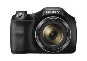 sony dsc-h300 20.1 megapixel high zoom digital camera – black