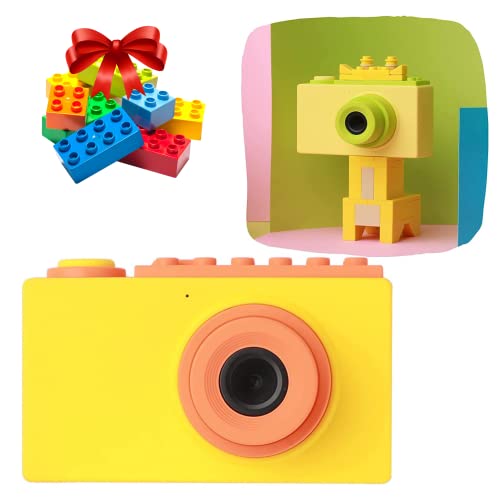 Kids Digital Camera, 1080P FHD Kids Camera 2 Inch IPS Screen Compatible Selfie Support 32GB SD Card, for Boys Girls Puzzle Pack Included