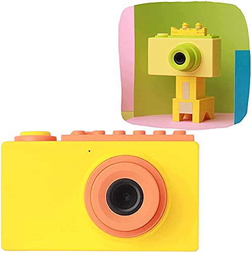 Kids Digital Camera, 1080P FHD Kids Camera 2 Inch IPS Screen Compatible Selfie Support 32GB SD Card, for Boys Girls Puzzle Pack Included