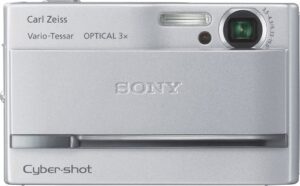 sony cybershot dsc-t9 6mp digital camera with 3x optical image stabilization zoom