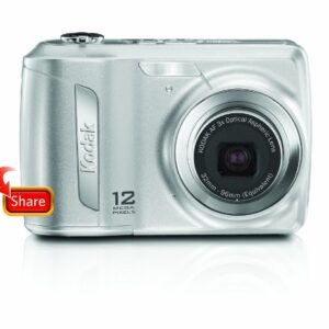 Easyshare C143 12 MP Digital Camera with 3xOptical Zoom and 2.7-Inch LCD (Silver)