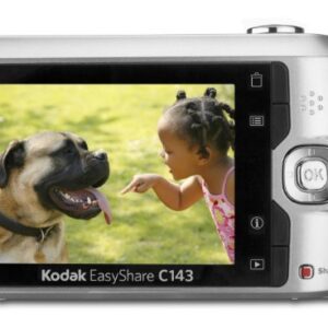 Easyshare C143 12 MP Digital Camera with 3xOptical Zoom and 2.7-Inch LCD (Silver)