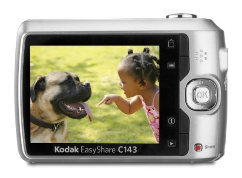 Easyshare C143 12 MP Digital Camera with 3xOptical Zoom and 2.7-Inch LCD (Silver)