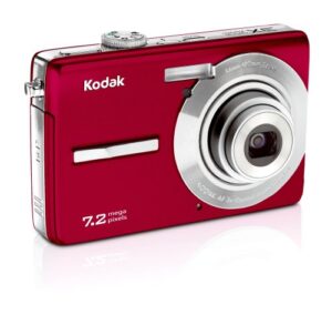 kodak easyshare m763 7.2 mp digital camera with 3xoptical zoom (red)