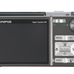 Olympus Stylus 830 8MP Digital Camera with Dual Image Stabilized 5x Optical Zoom (Black)