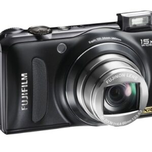 FUJIFILM FinePix Digital Camera F300EXR (Black) F FX-F300EXR B 12MP CCD 15x Optical Zoom Wide angle24mm 3.0-inch Display - International Version