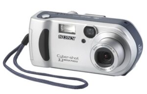 sony dscp71 cyber-shot 3mp digital camera w/ 3x optical zoom