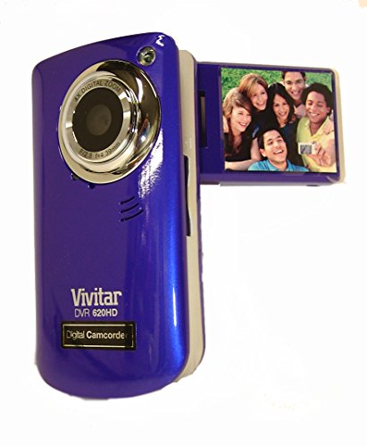 Vivitar DVR620-GRP Ultimate Selfie Digital Camera 5.1 MP with 1.8-Inch TFT LCD, Colors May Vary