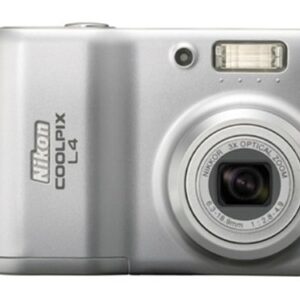 Nikon Coolpix L4 4MP Digital Camera with 3x Optical Zoom