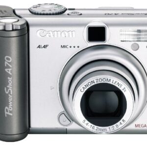 Canon PowerShot A70 3.2MP Digital Camera w/ 3x Optical Zoom