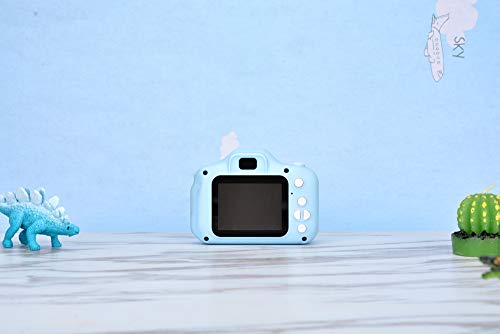 NARFIRE Children's Camera HD Mini Cartoon Shooting Toys Can Take Pictures Cute Digital Camera Gift with 16G Memory