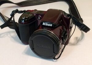 nikon coolpix l820 16 mp 30x zoom digital camera – plum factory refurbished