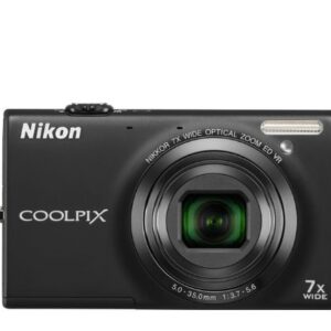 Nikon COOLPIX S6100 16 MP Digital Camera with 7x NIKKOR Wide-Angle Optical Zoom Lens and 3-Inch Touch-Panel LCD (Black)