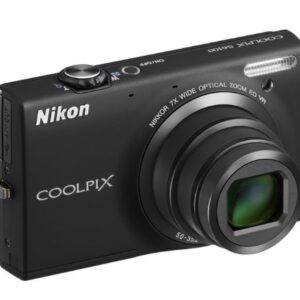 Nikon COOLPIX S6100 16 MP Digital Camera with 7x NIKKOR Wide-Angle Optical Zoom Lens and 3-Inch Touch-Panel LCD (Black)