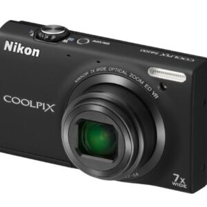 Nikon COOLPIX S6100 16 MP Digital Camera with 7x NIKKOR Wide-Angle Optical Zoom Lens and 3-Inch Touch-Panel LCD (Black)