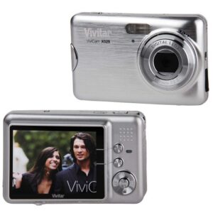 vivitar vivicam x029 10.1 mp 2.4-in screen with 4x zoom digital camera (silver)