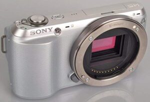 sony alpha nex-3 interchangeable lens digital camera body (silver)