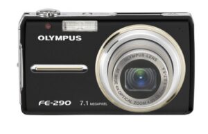 olympus stylus fe-290 7mp digital camera with 4x wide angle optical zoom (black)