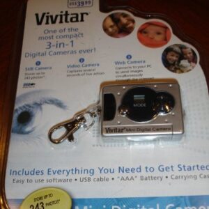 Vivitar Mini Digital Camera with Accessory Kit