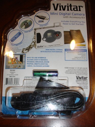 Vivitar Mini Digital Camera with Accessory Kit