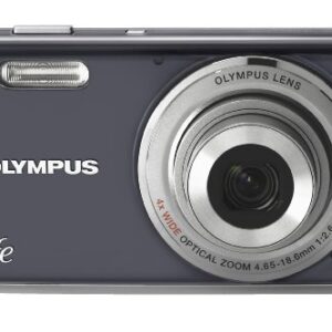 Olympus FE-4000 12MP Digital Camera with 4x Wide Angle Optical Zoom and 2.7 inch LCD (Dark Grey)