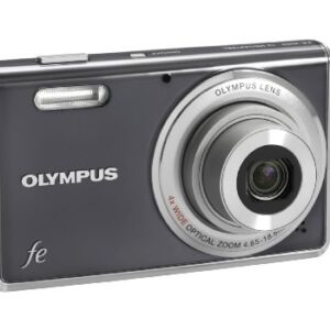 Olympus FE-4000 12MP Digital Camera with 4x Wide Angle Optical Zoom and 2.7 inch LCD (Dark Grey)