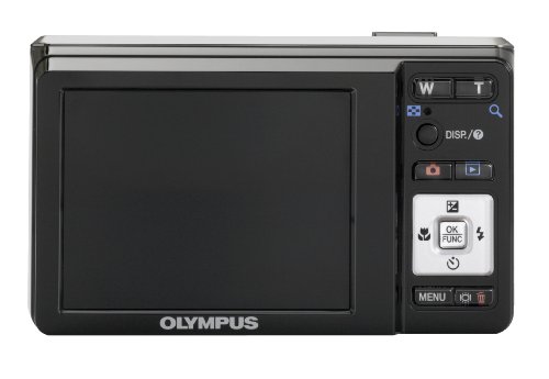 Olympus FE-4000 12MP Digital Camera with 4x Wide Angle Optical Zoom and 2.7 inch LCD (Dark Grey)