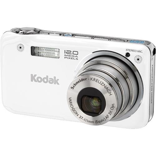 Kodak Easyshare V1253 12 MP Digital Camera with 3 xOptical Zoom (White)