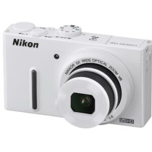 Nikon COOLPIX P330 12.2 MP Digital Camera with 5x Zoom (White)