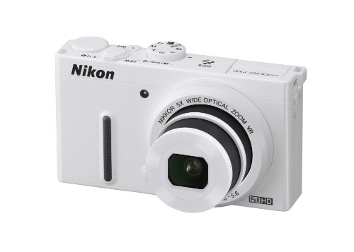 Nikon COOLPIX P330 12.2 MP Digital Camera with 5x Zoom (White)