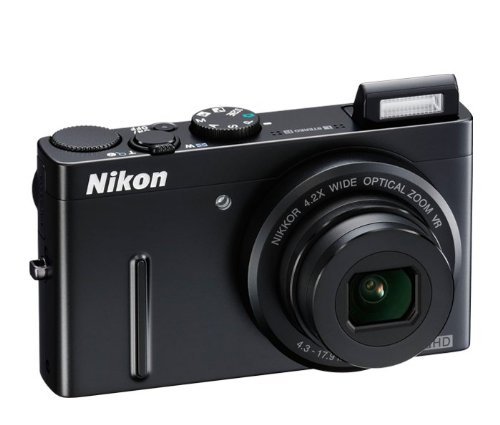 Nikon COOLPIX P300 12.2 CMOS Digital Camera with 4.2x f/1.8 NIKKOR Wide-Angle Optical Zoom Lens and Full HD 1080p Video (Black)