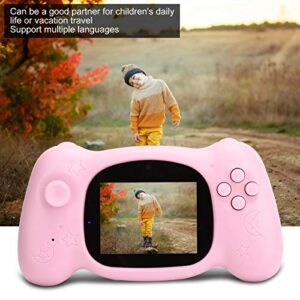 01 02 015 Kids Camera Toys, Digital Kids Camera Portable Multifunctional for Birthday Gift(Pink)