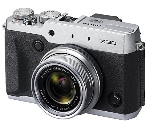 Fujifilm X30 12 MP Digital Camera with 3.0-Inch LCD (Silver)