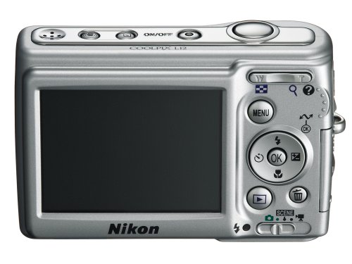 Nikon Coolpix L12 7MP Digital Camera with 3x Optical Vibration Reduction Zoom