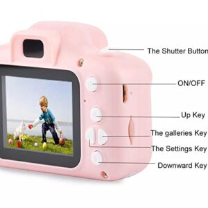 Ruifaya Kids Selfie Camera Digital,Toddler Camera,Children Digital Video Camera Toys for 3 4 5 6 7 8 9 Year Old,Christmas Birthday Festival Gift