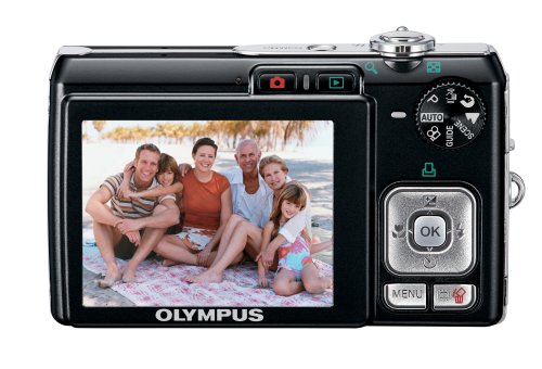 Olympus Stylus FE-300 12MP Digital Camera with Dual Image Stabilized 3X Optical Zoom (Black)