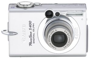 canon powershot s400 4mp digital camera w/ 3x optical zoom